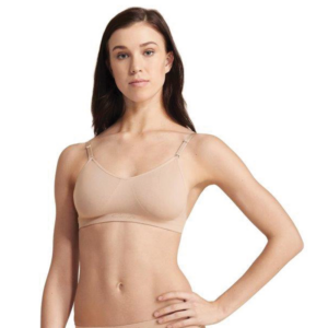 Nude Bra With Clear Straps